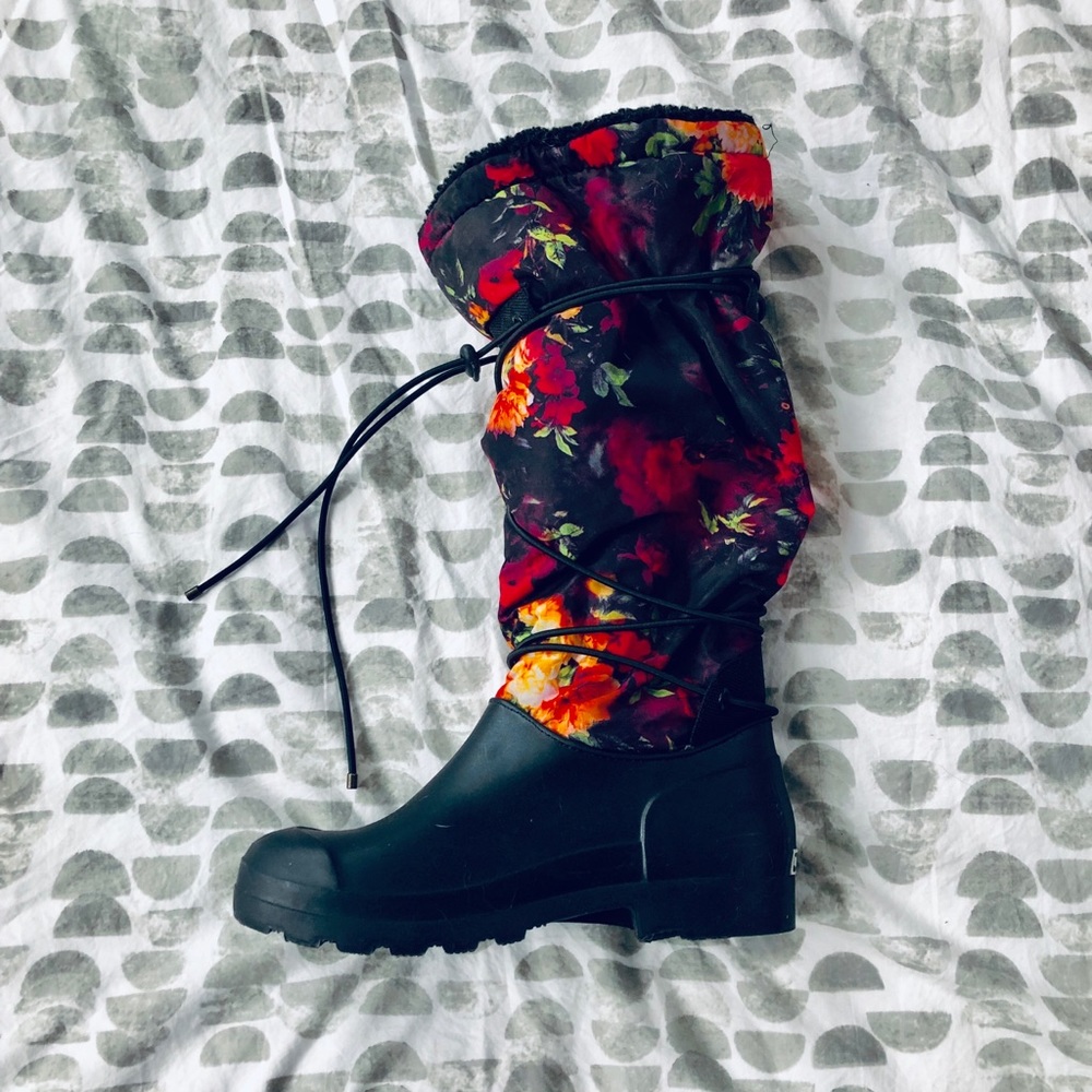 Dirty Laundry Floral All-Weather Boots